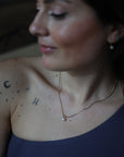 Little Everyday Snake Chain Necklace | 14K Gold