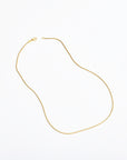 Little Everyday Snake Chain Necklace | 14K Gold