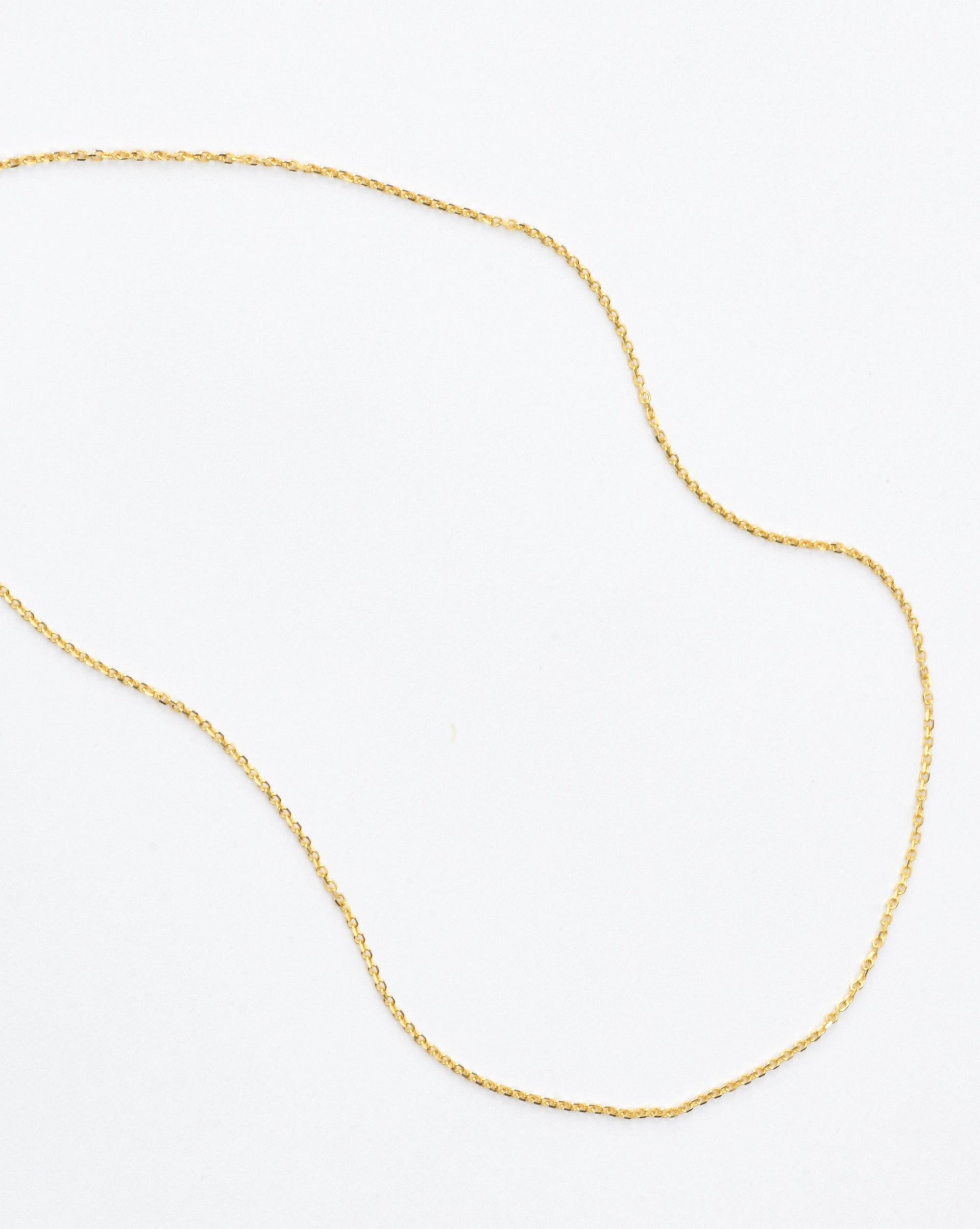 Petite Paperclip Necklace Set | 14k Gold