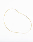 Petite Paperclip Necklace | 14K Gold