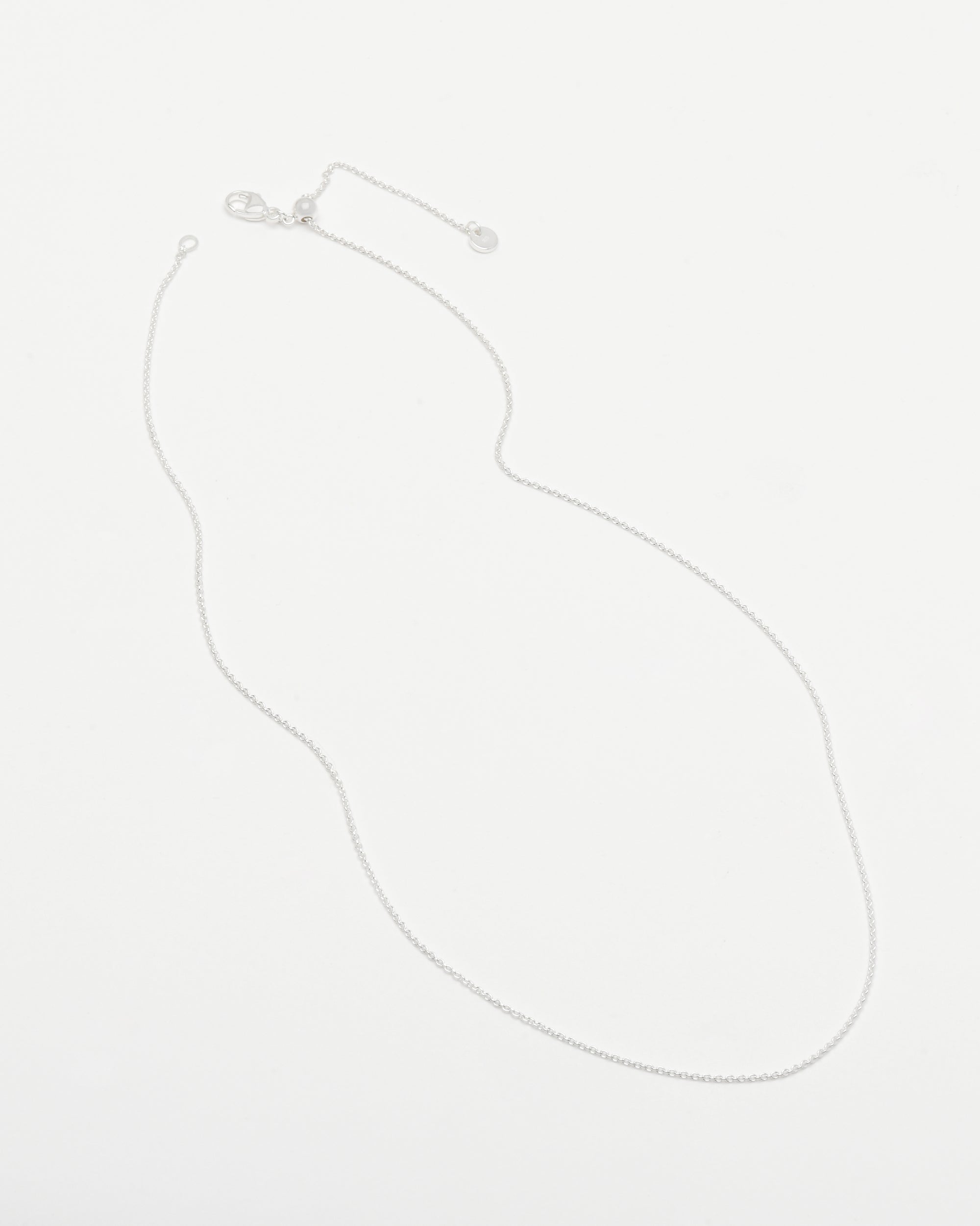 Sol Pendant with the Dainty Broadway Chain | Adjustable slider ball