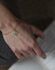 Petite Paperclip Bracelet | 14K Gold