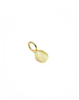 Mini Disc Charm | 14K Gold