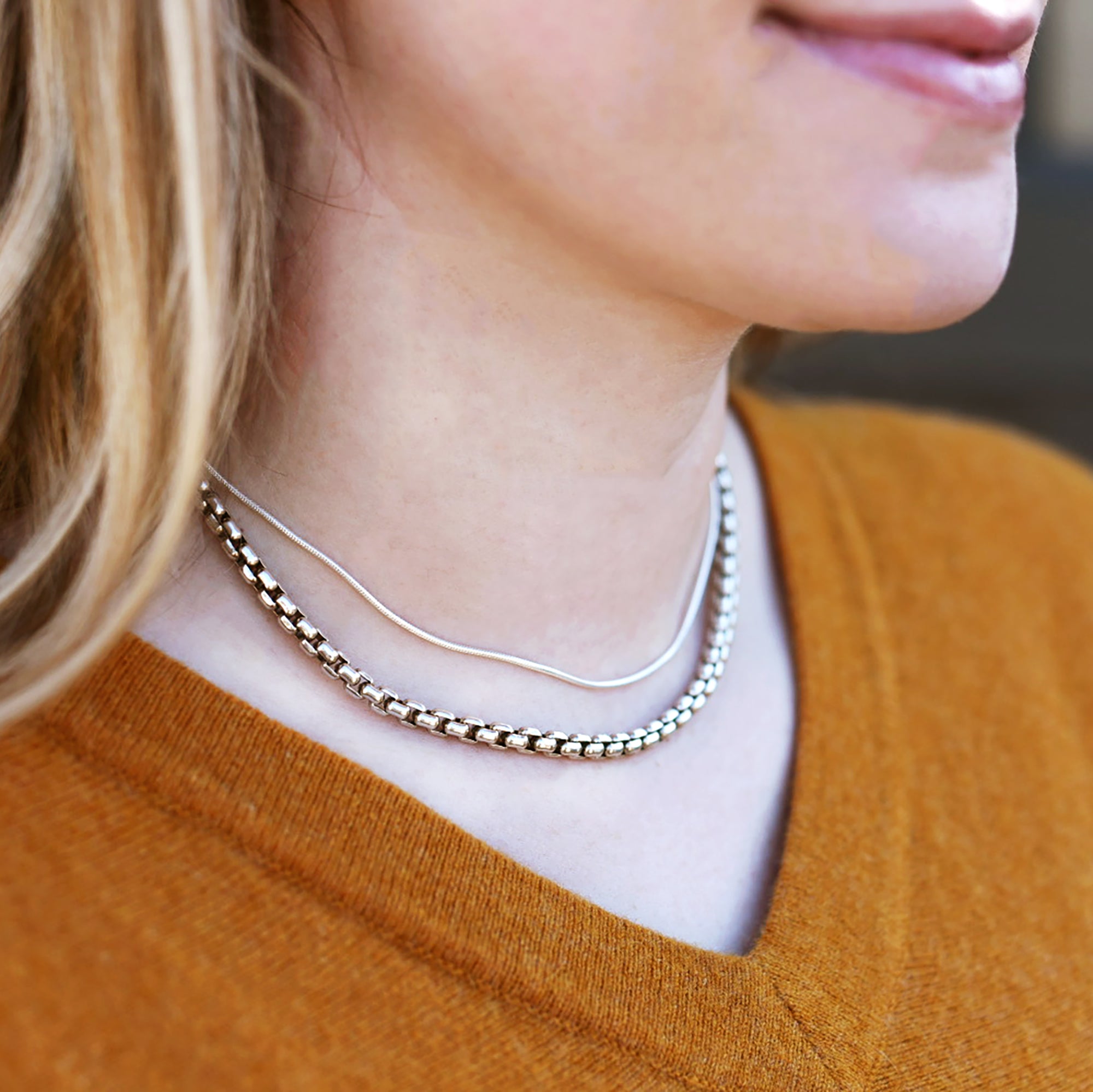 Little Everyday Snake Chain Necklace