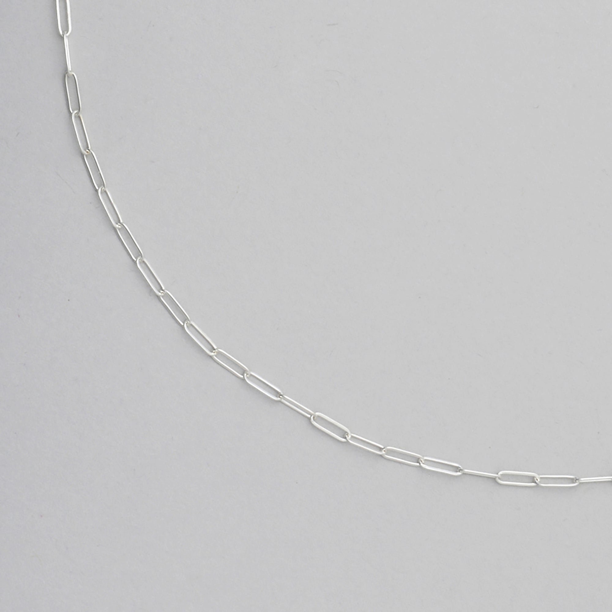Dainty Paperclip Necklace