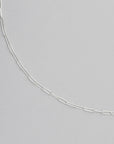 Dainty Paperclip Necklace