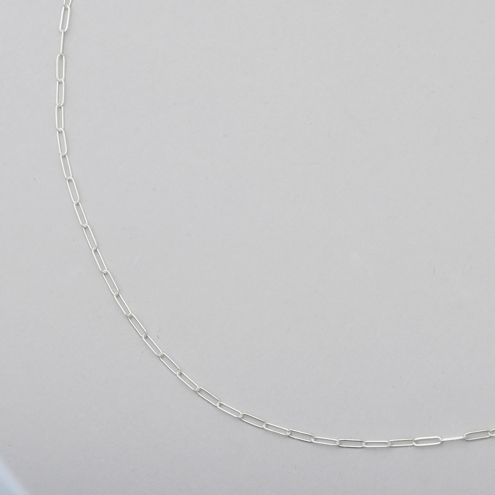 Dainty Paperclip Necklace