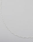 Dainty Paperclip Necklace