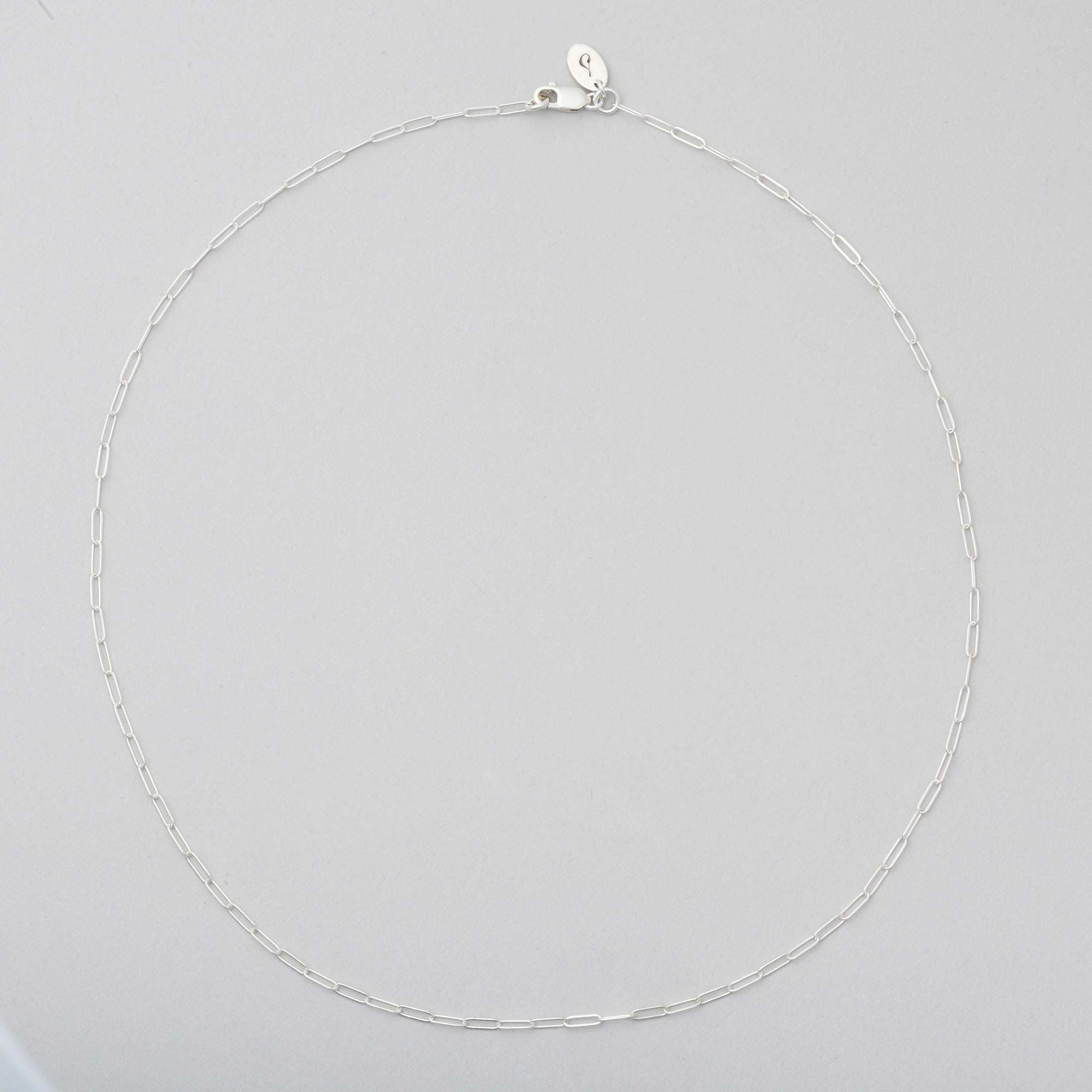 Dainty Paperclip Necklace
