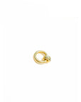 Roundel Charm | 14K Gold