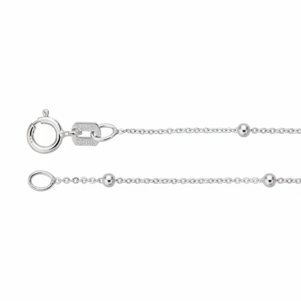 Sterling Silver Satellite Chain