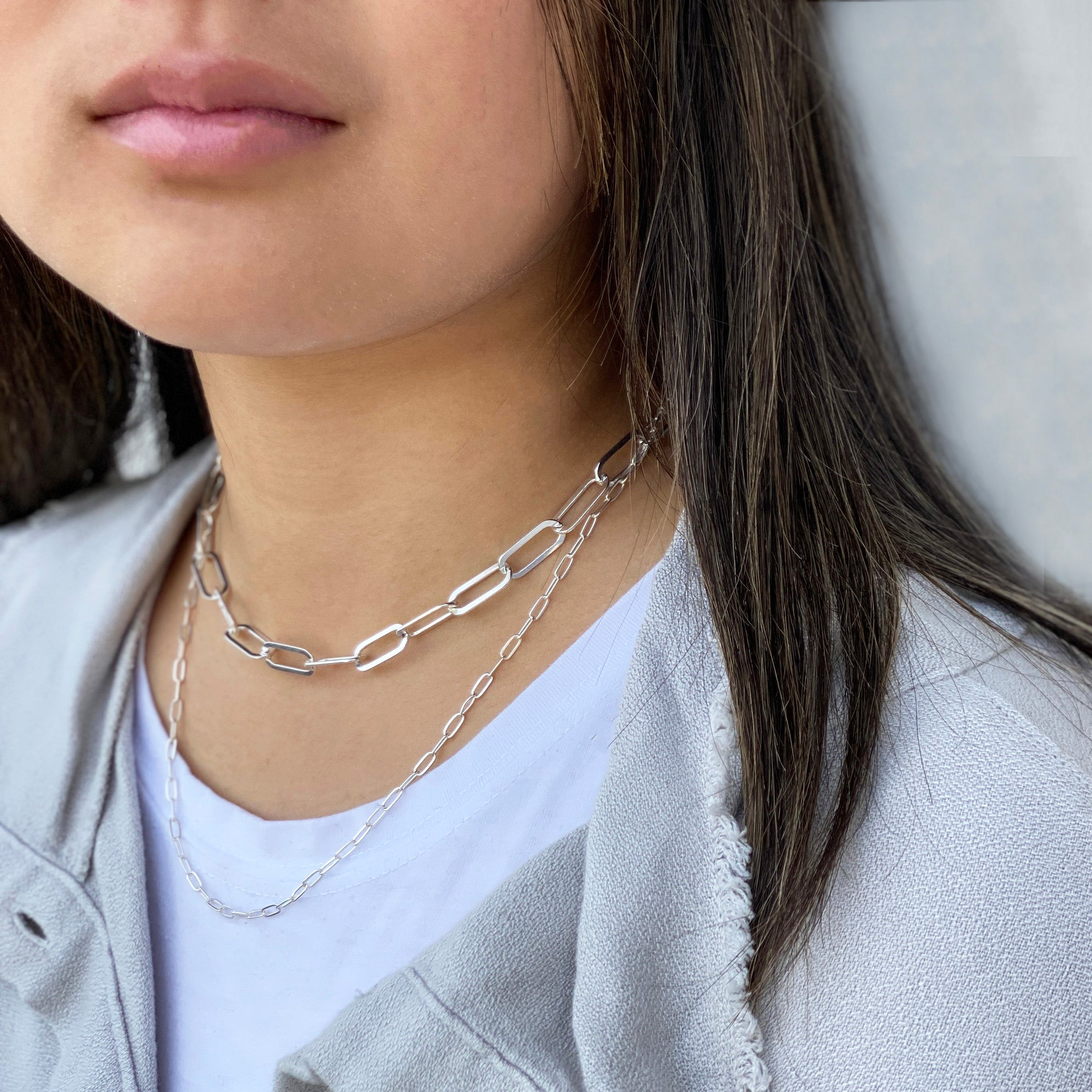 Petite Paperclip Necklace